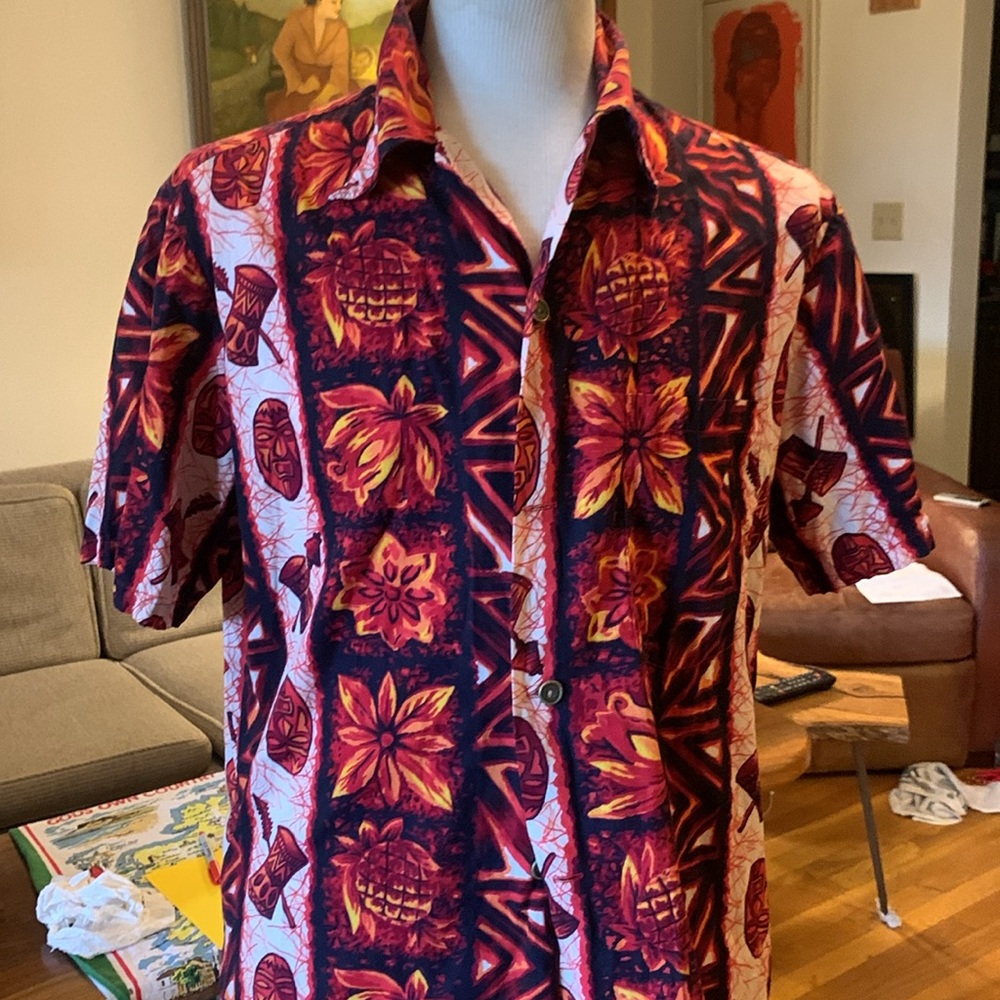 UI-MAIKAI AUTHENTIC TRUE VINTAGE HAWAIIAN SHIRT - Picture 8 of 13